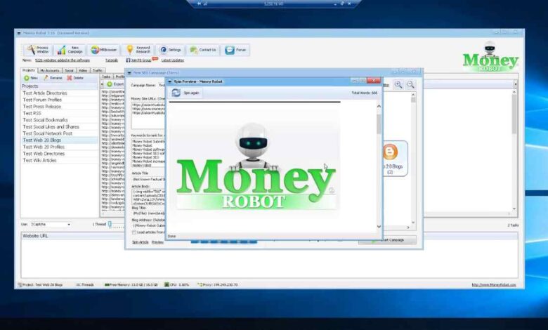 Money Robot Software